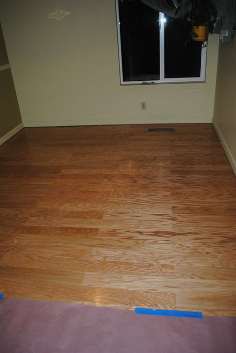 hardwood flooring dining room remodel cost time
