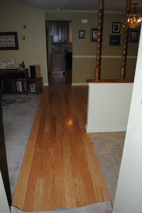 hardwood flooring install cost time